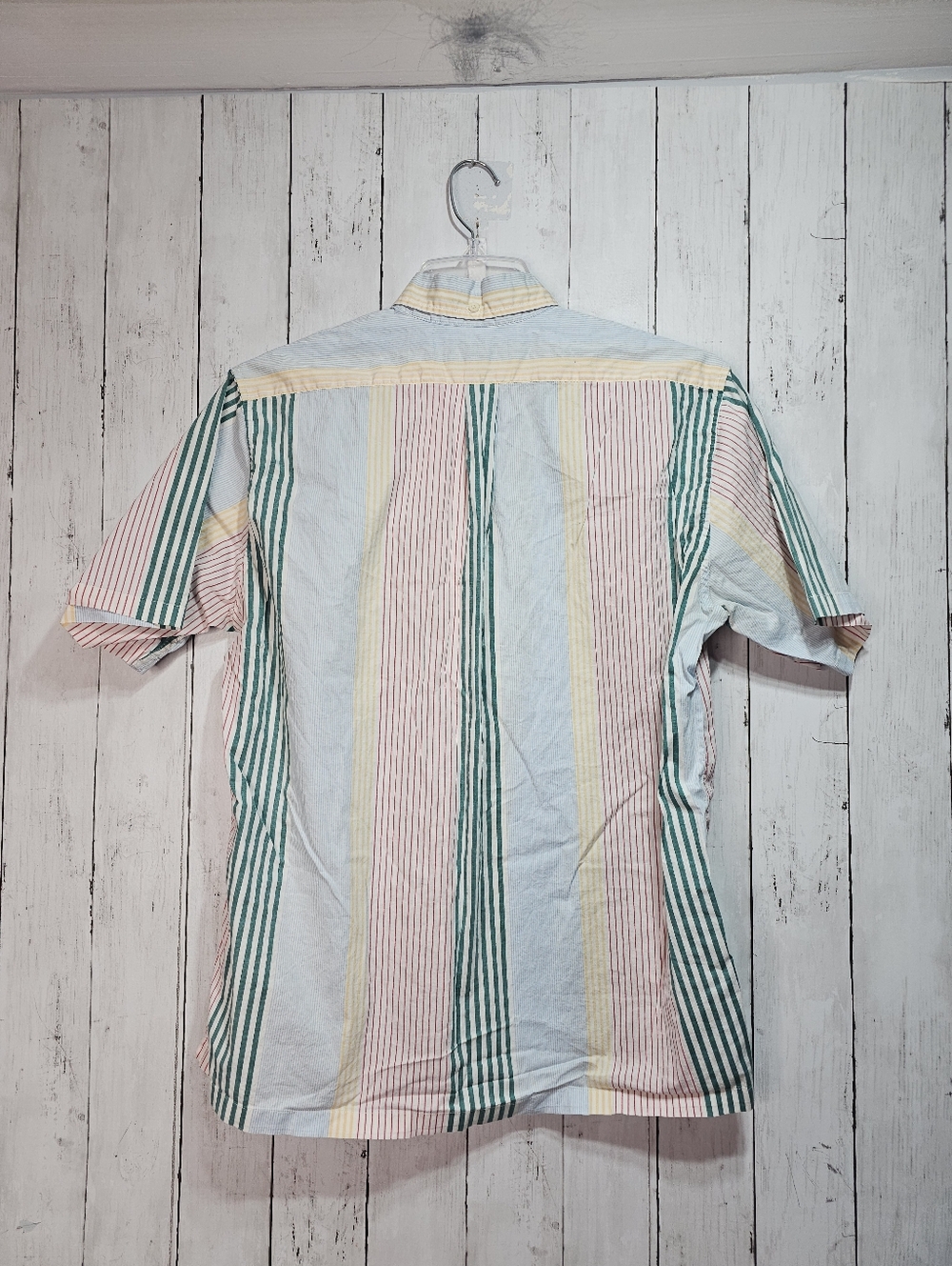 Reyn Spooner Phil Edwards Striped Cotton Popover Shirt Men's Size Medium. - Picture 11 of 11